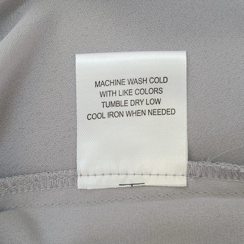 ModCloth Light Grey Top - Picture 8 of 8